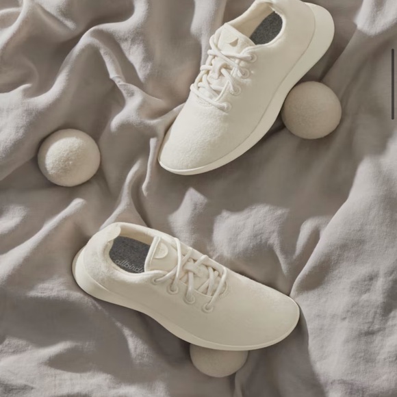 Allbirds Men's Wool Runner Natural White (Cream Sole) Men’s 9 - Picture 1 of 15